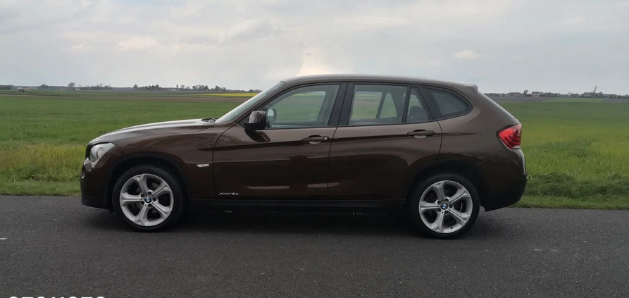 BMW X1 cena 30900 przebieg: 215000, rok produkcji 2009 z Siemianowice Śląskie małe 121